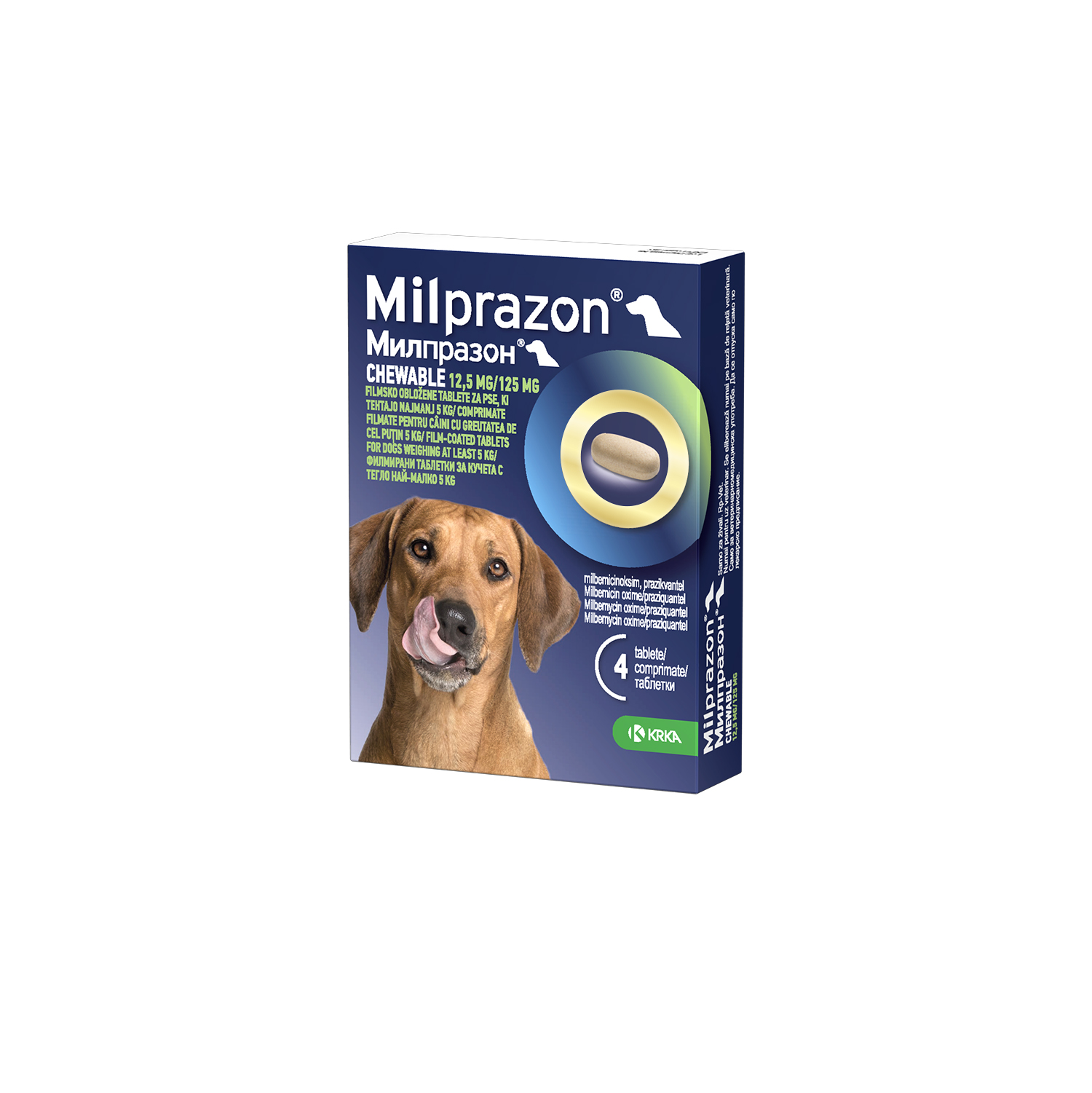 Milprazon Chewable 12 5 Mg 125 Mg Krka Milprazon Chewable 12 5 Mg 125 Mg Krka